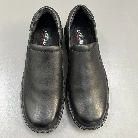 Eastland Women's Newport Comfort Flats Black Leather 3180 Size‎ 11 EUR 42 NEW - Picture 2 of 6